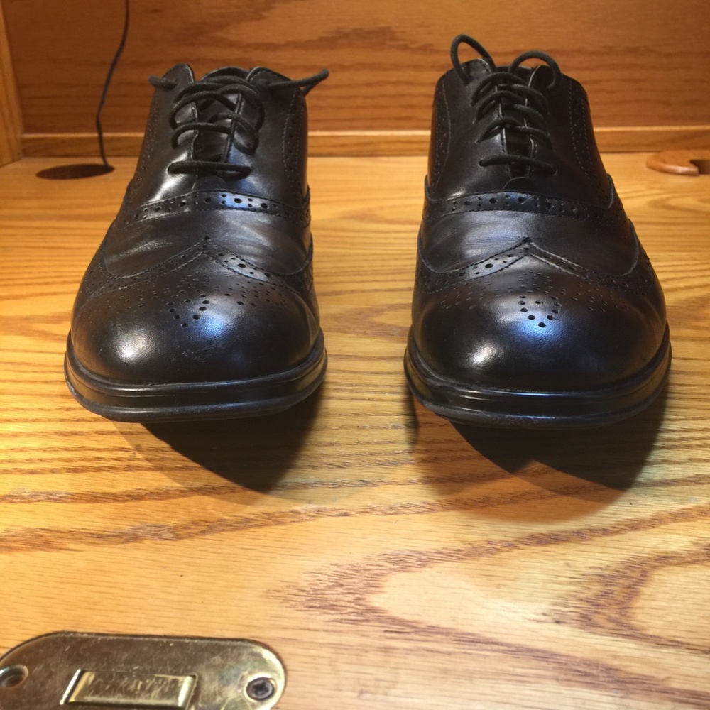 Rockport Wingtip Black Oxford Men